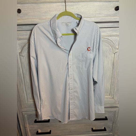 Southern Collegiate Other - Southern Collegiate Clemson Tigers University Plaid Button Down Football NCAA